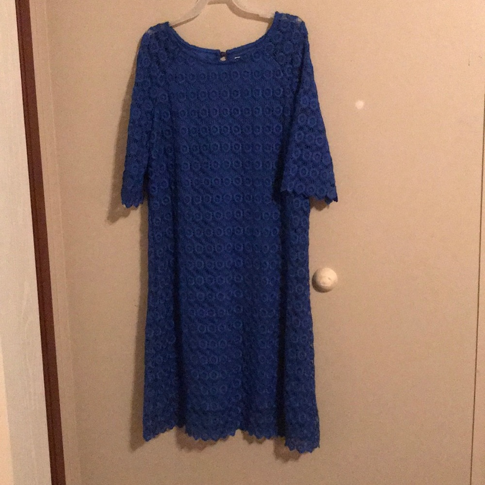 blue special occasion dress